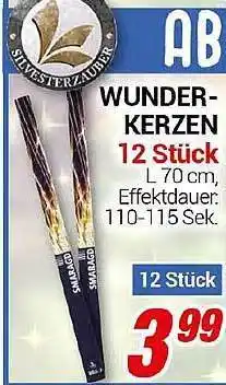 CENTERSHOP Wunder-kerzen Angebot