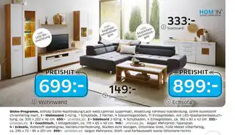 XXXLutz Wohnwand, couchtisch, ecksofa Angebot