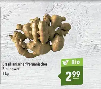 CITTI Markt Brasilianischer-peruanischer bio ingwer Angebot