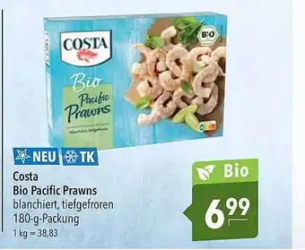 CITTI Markt Costa bio pacific prawns Angebot