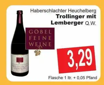 Getränke Göbel Trollinger mit lemberger Angebot