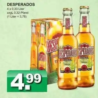 Getränkeparadies Gefromm Desperados Angebot