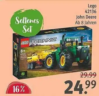 Rossmann Lego 42136 john deere Angebot