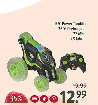 Rossmann R-c power tumbler Angebot