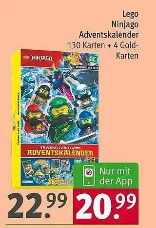 Rossmann Lego ninjago adventskalender Angebot