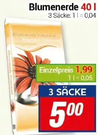 CENTERSHOP Blumenerde 40 l Angebot