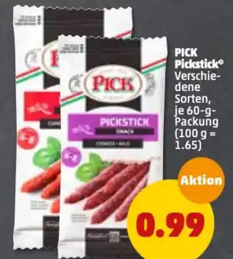 PENNY Pick Pickstick 60g Angebot