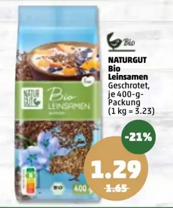 PENNY Naturgut Bio Leinsamen 400g Angebot