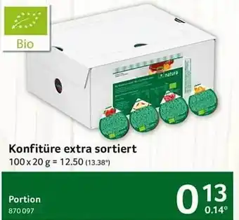 Selgros Konfitüre extra sortiert Angebot