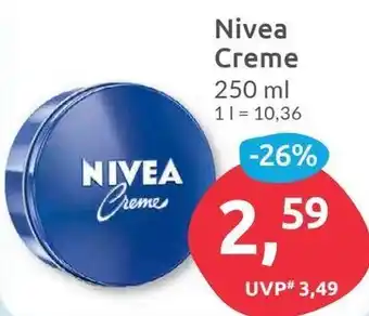 Budni Nivea Creme 250 ml Angebot