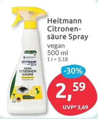 Budni Heitmann Citronensäure Spray 500 ml Angebot