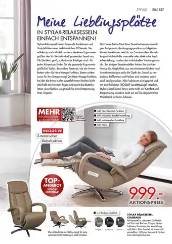 Trösser Stylax Relaxsessel Colorado Angebot