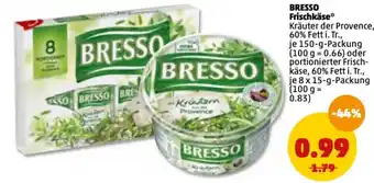 PENNY Bresso Frischkäse 150g Angebot