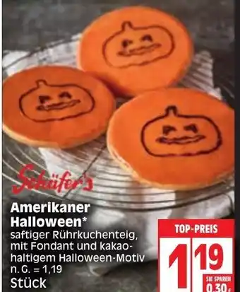 Edeka Schäfer's Amerikaner Halloween Angebot