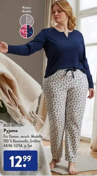 Aldi Süd Blue Motion Pyjama Angebot