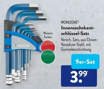 Aldi Süd Workzone Innensechskantschlüssel Satz Angebot