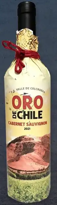 Aldi Süd Oro de Chile Cabernet Sauvignon 0,75 L Flasche Angebot