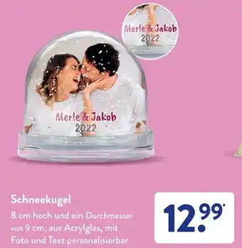 Aldi Süd Schneekugel Angebot