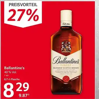 Selgros Ballantine's Angebot