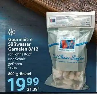 Selgros Gourmâitre süßwasser garnelen 8-12 Angebot