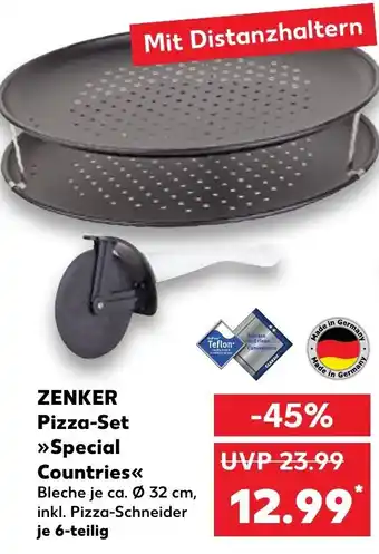 Kaufland Zenker Pizza Set Special Countries Angebot