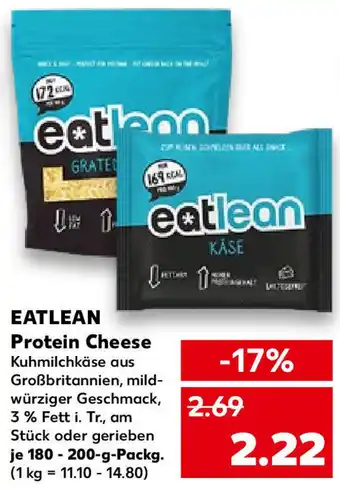 Kaufland Eatlean Protein Cheese 180-200 g Packg. Angebot