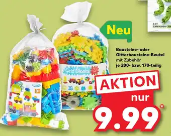 Kaufland Bausteine oder Gitterbausteine Beutel Angebot