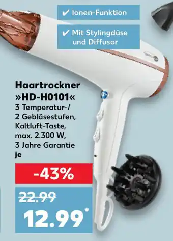 Kaufland Switch On Haartrockner HD-H0101 Angebot