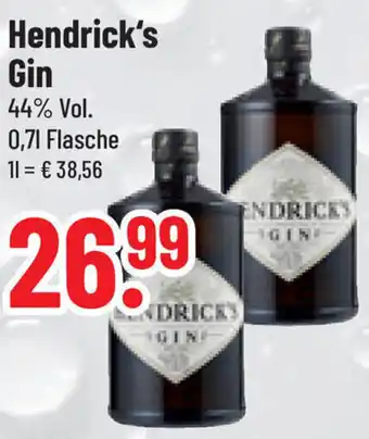 trinkgut Hendrick's Gin 0,7L Flasche Angebot