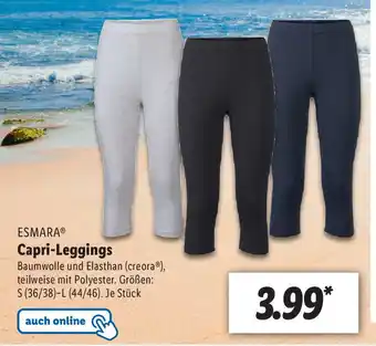 Lidl Esmara Capri-Leggings Angebot