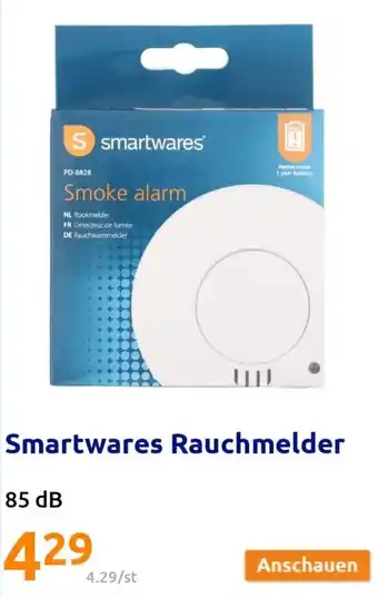 Action Smartwares Rauchmelder Angebot