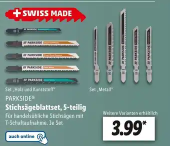 Lidl Parkside stichsägeblattset, 5-teilig Angebot