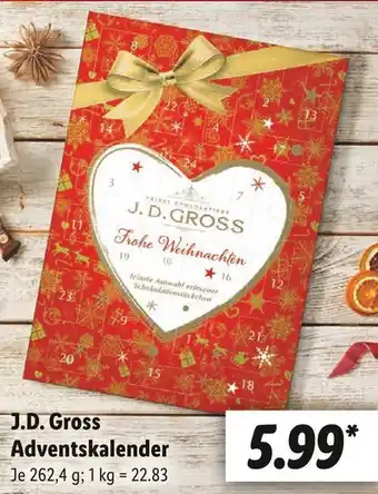 Lidl J.d. gross adventskalender Angebot