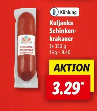 Lidl Kuljanka schinkenkrakauer Angebot