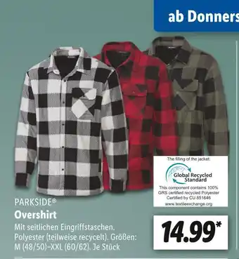 Lidl Parkside overshirt Angebot