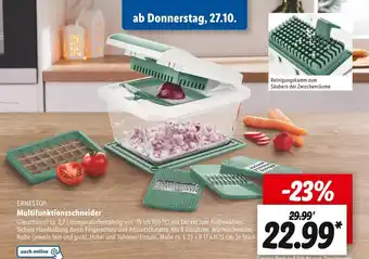 Lidl Ernesto multifunktionsschneider Angebot