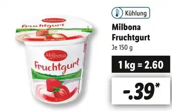 Lidl Milbona fruchtgurt Angebot