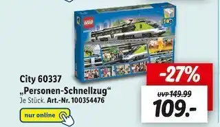 Lidl City 60337 „personen-schnellzug“ Angebot