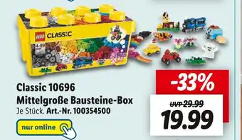 Lidl Lego classic classic 10696 mittelgroße bausteine-box Angebot