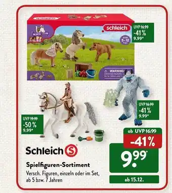 Aldi Süd Schleich spielfiguren-sortiment Angebot