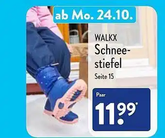 Aldi Nord Walkx schneestiefel Angebot