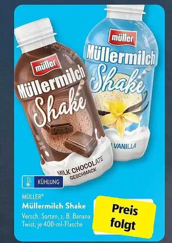 Aldi Süd Müller müllermilch shake Angebot