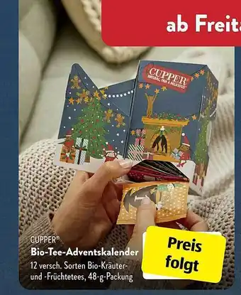 Aldi Süd Cupper bio-tee-adventskalender Angebot