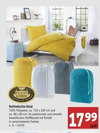 Marktkauf Gözze bettwäsche knut Angebot