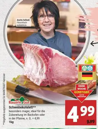 Marktkauf Bauern gut schweinekotelett Angebot