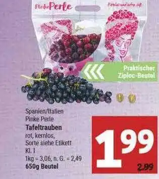 Marktkauf Pinke perle tafeltrauben Angebot