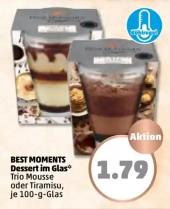 PENNY Best Moments Dessert im Glas 100g Angebot