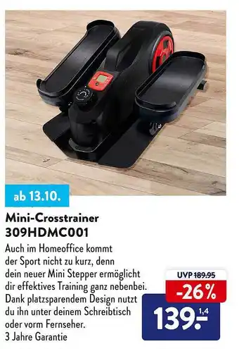 Aldi Süd Mini-crosstrainer 309hdmc001 Angebot