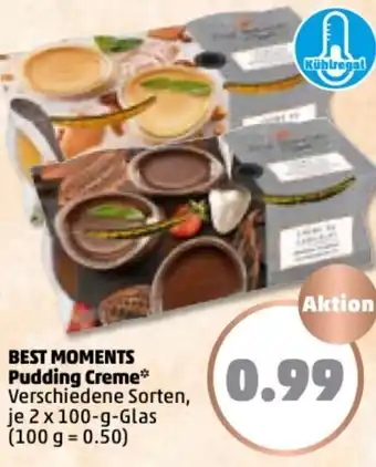 PENNY Best Moments Pudding Creme 2x100g Angebot