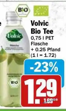 Hit Volvic bio tee Angebot